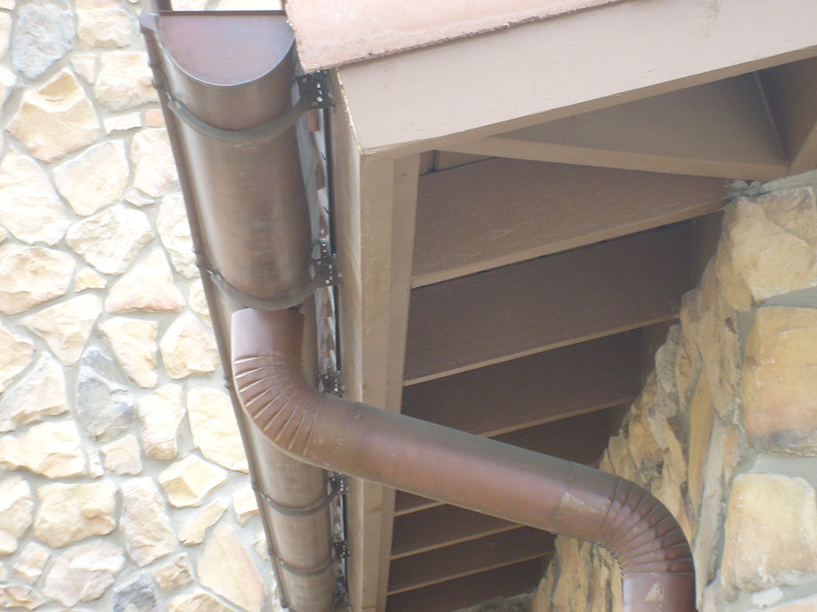 A.J.’s Seamless Gutters property drainage